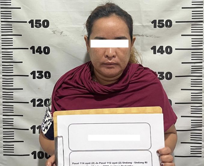 Miris! Seorang IRT Tertangkap Edarkan Sabu