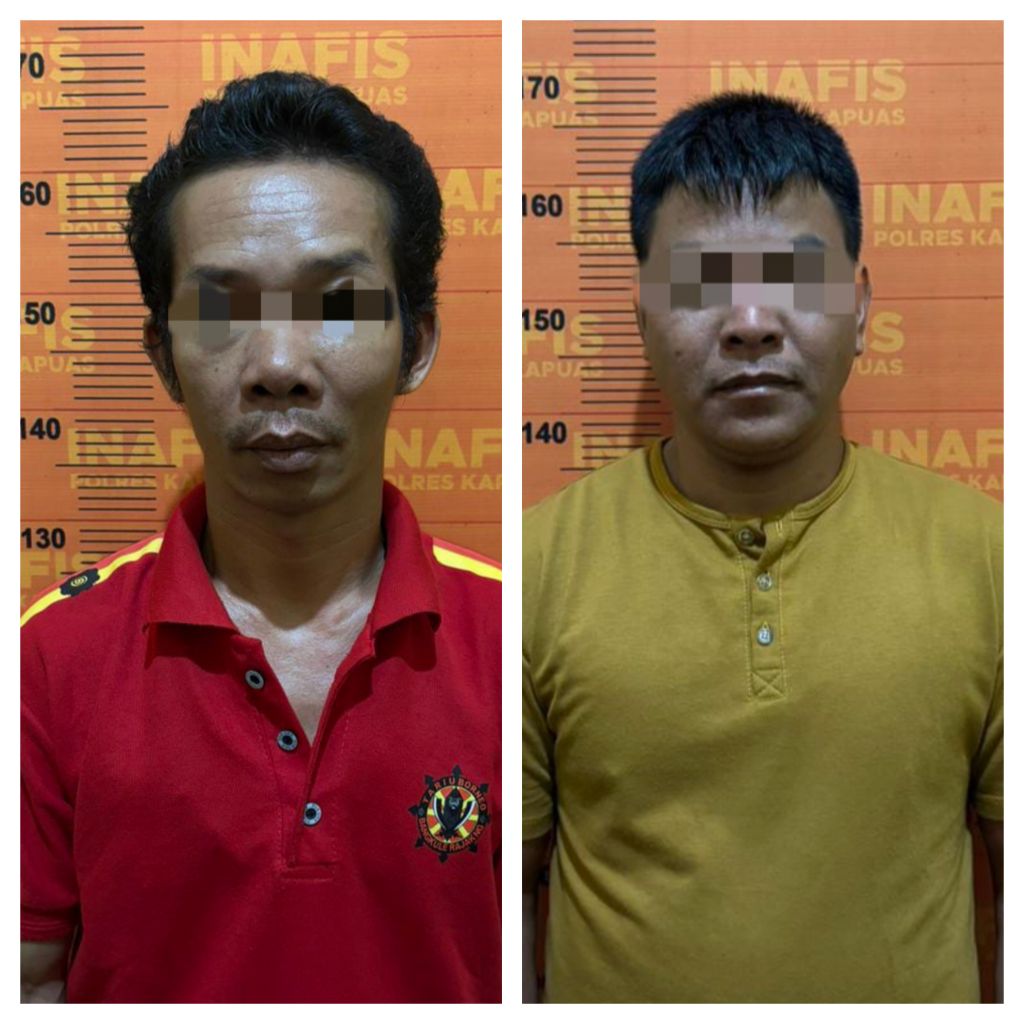 Diduga Lakukan Pengancaman Dan Duduki Lahan Perkebunan Dua Warga di Kapuas Ditangkap Polisi