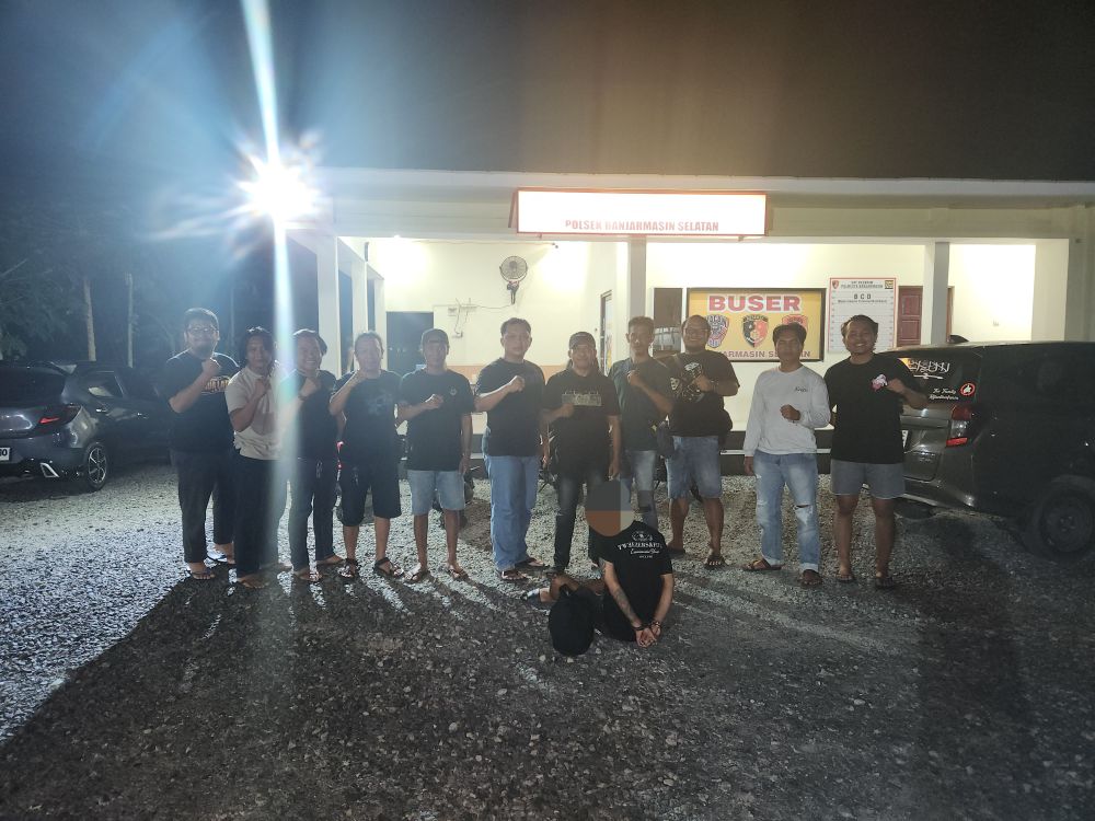 Polres Kapuas Tangkap Warga Kapuas Pelaku Penganiayaan Terhadap Istri di Banjarmasin