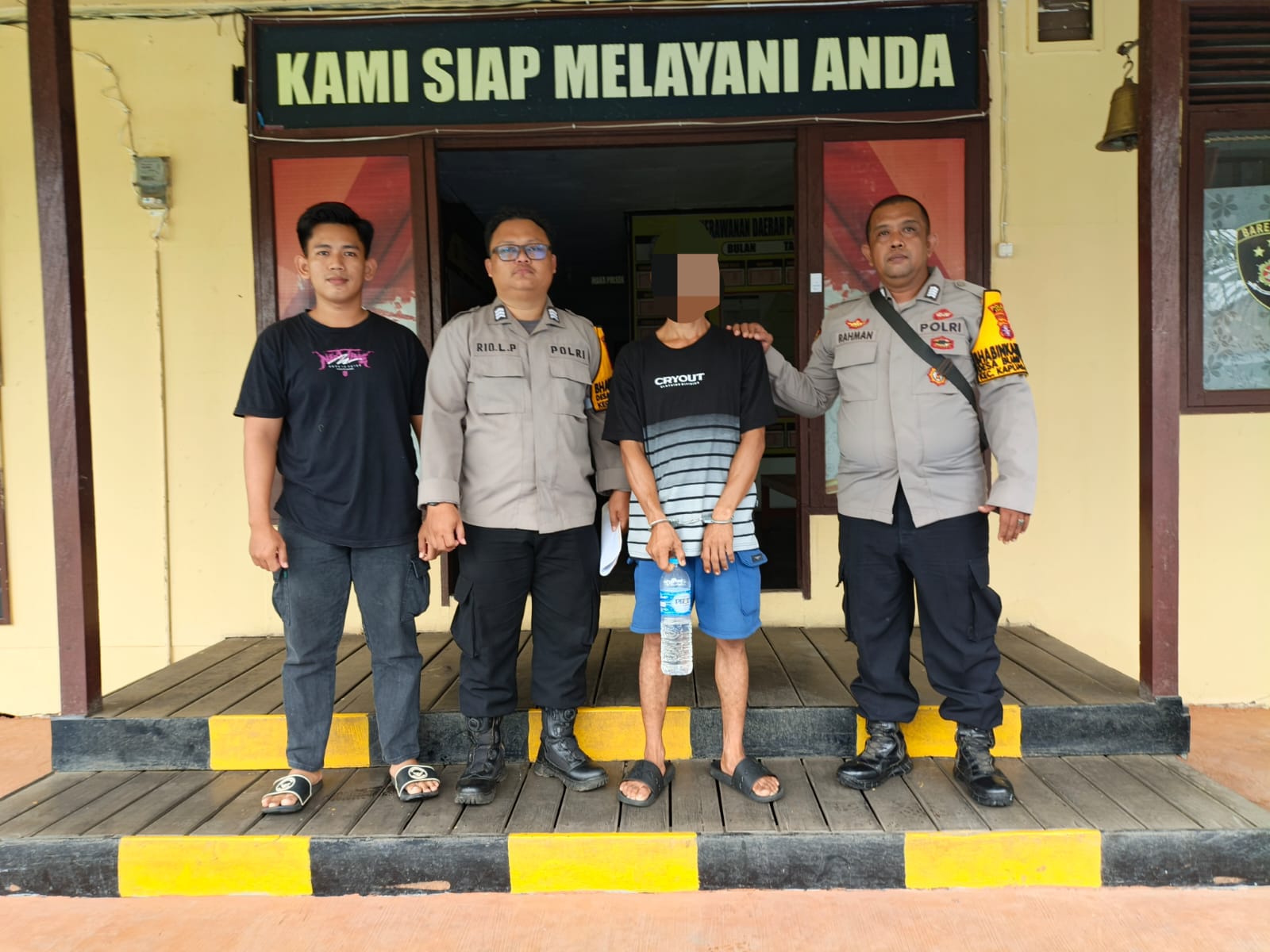 Polisi Tangkap Pelaku Curat Mesin Traktor