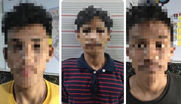 Resmob Polres Kapuas Tangkap Tiga Pelaku Pencurian Meteran PDAM
