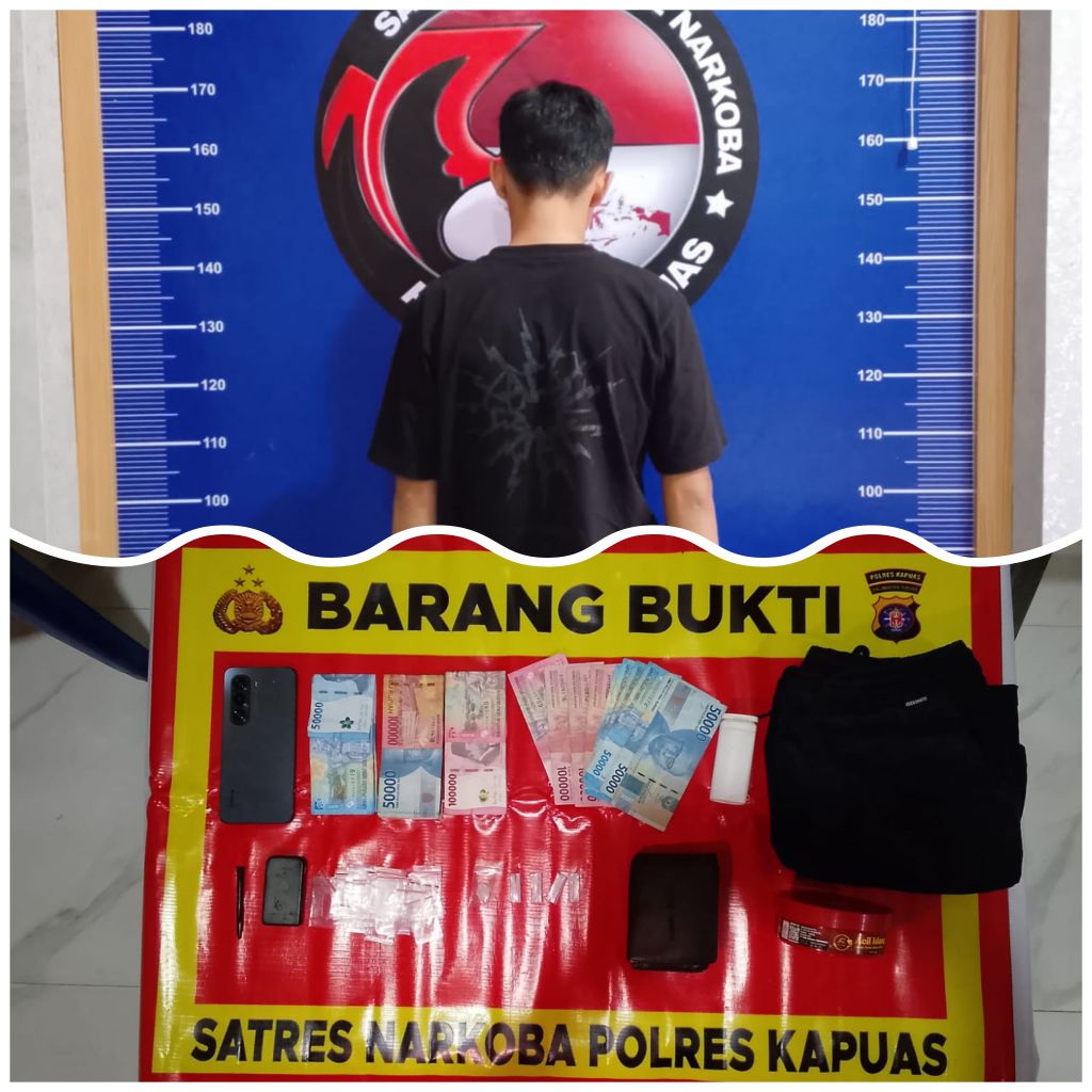 Operasi Antik Telabang 2026 Satresnarkoba Tangkap Pelaku Pemilik Sabu di Mambulau