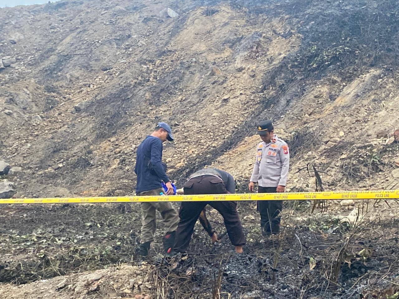 Polisi Amankan Terduga Pelaku Pembakar Lahan di Areal PT STP Kapuas Hulu